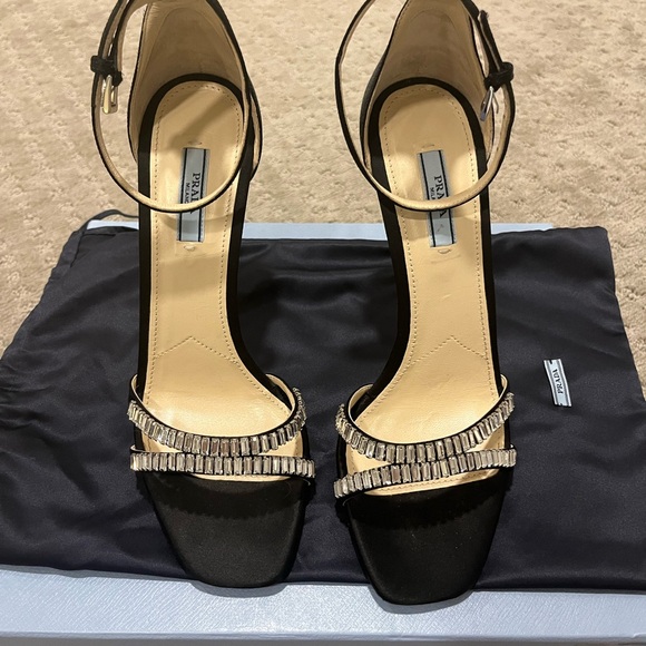 PRADA CALZATURE DONNA HEELS SIZE 40 - Picture 5 of 5